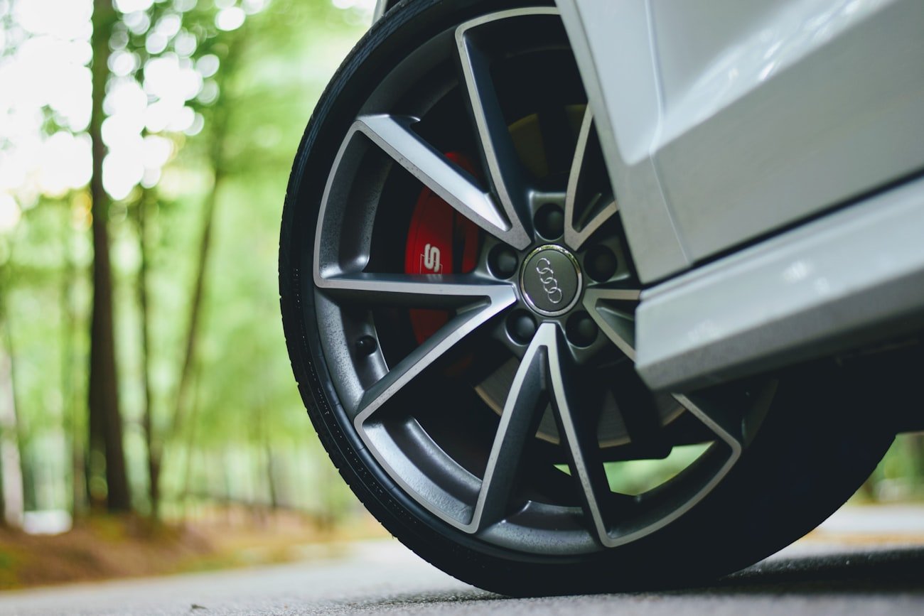 Restored alloy wheel close-up